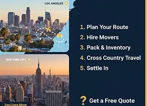 Moving from Los Angeles to New York cross-country relocation guide
